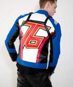 Mens Overwatch Soldier 76 Jacket Blue