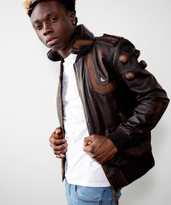 Mens Cyberpunk 2077 Jacket Brown Replica