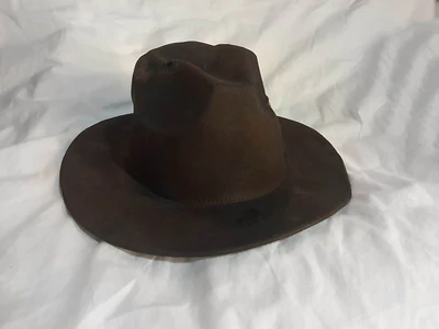 Freddy Krueger Weathered fedora hat Burned Prop halloween costume