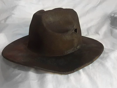 Freddy Krueger Weathered fedora hat halloween costume