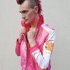 retro gaming pink bomber jacket