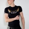 Luca Designs Black & Gold Logo Graphic T-Shirt