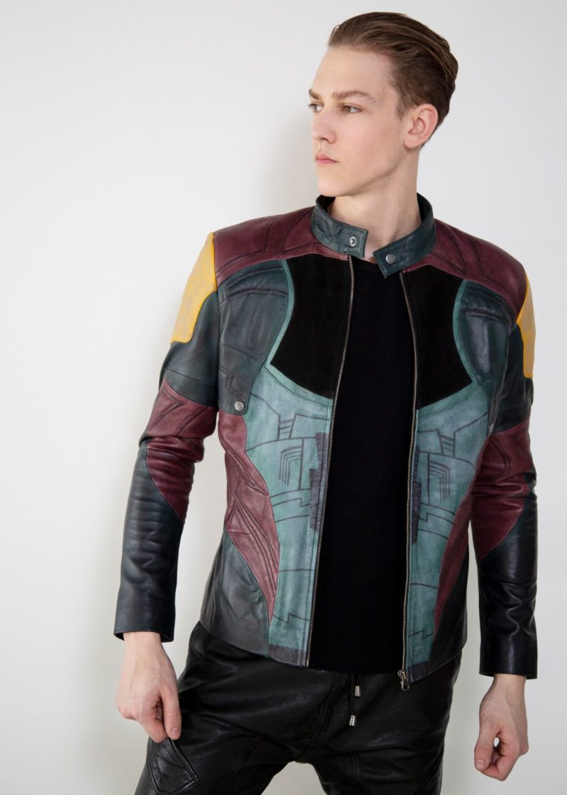 Buy Mens Mandalorian Boba Fett Leather Jacket