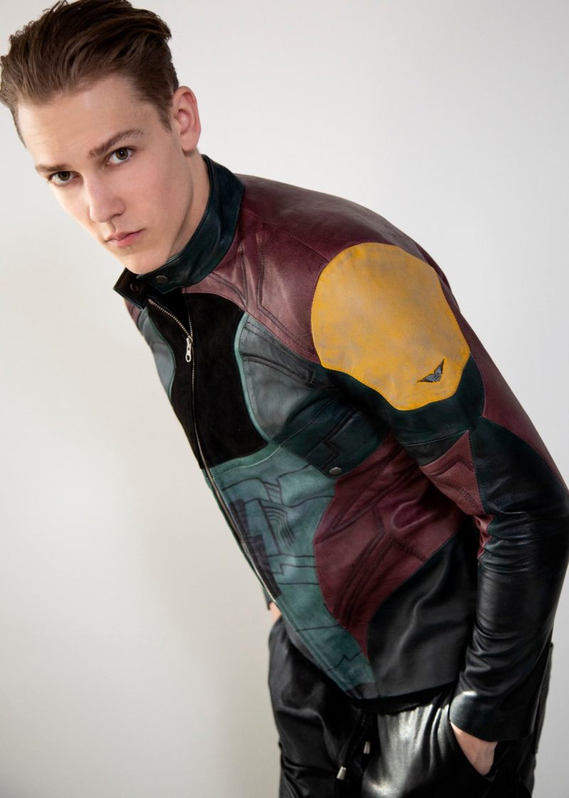 Mens Mandalorian Boba Fett Leather Jacket Luca Giorgio