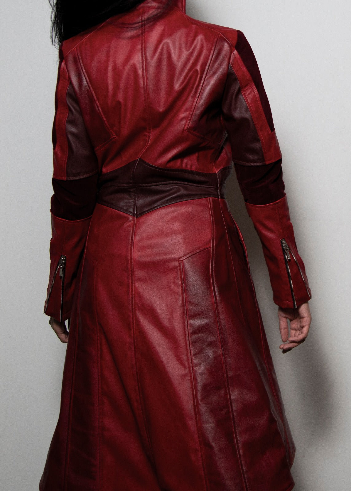 Luca Designs Women's Scarlet Witch Leather Jacket