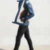 Mens Overwatch Soldier 76 Jacket Blue