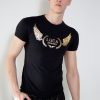 Luca Designs Black & Gold Logo Graphic T-Shirt