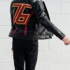 Mens Overwatch Soldier 76 Jacket Black