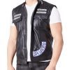 Sons of Anarchy Costume Replica Motorcycle Vest Leather
