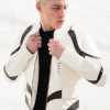 Mens Star Wars Stormtrooper Leather Jacket White Body Armor