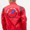 Mens Akira Kaneda Leather Jacket Red