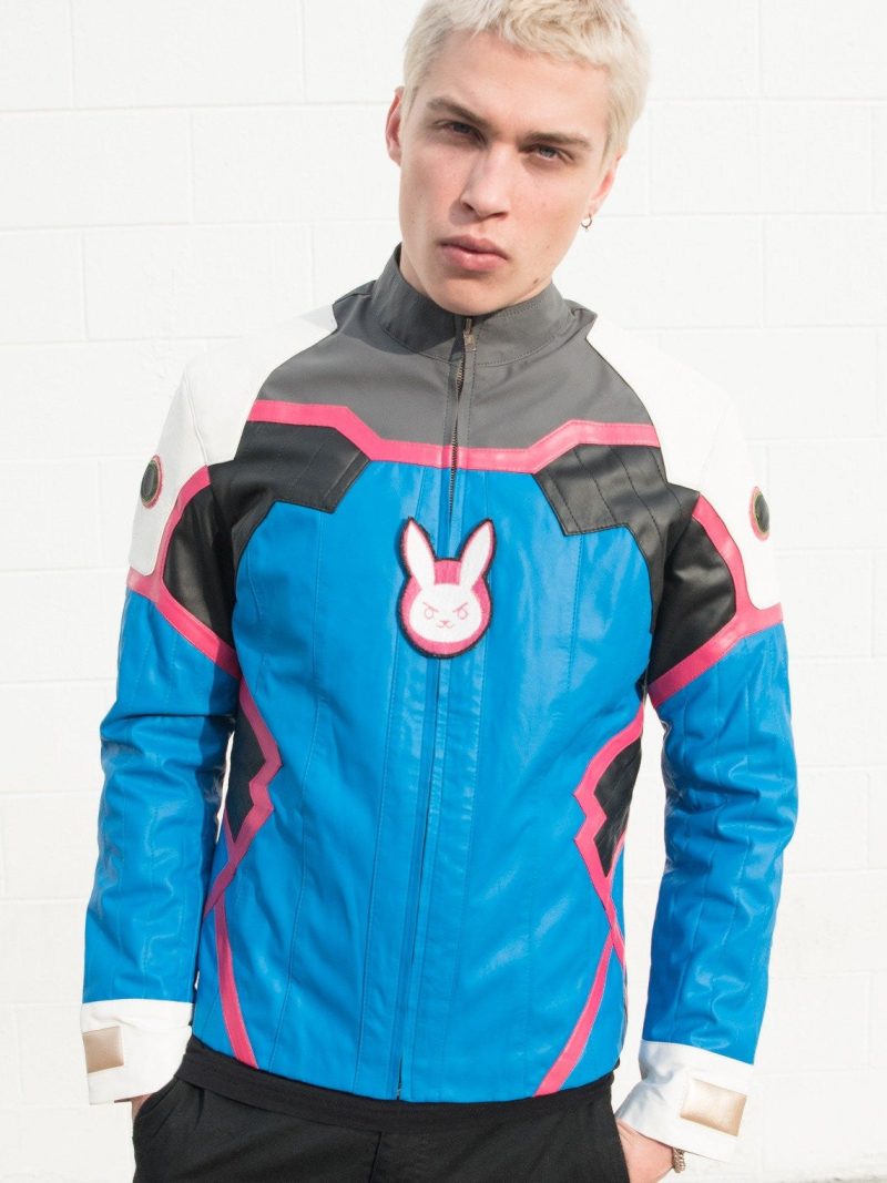 Mens Overwatch DVA Leather Jacket