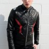 Mens Overwatch Soldier 76 Jacket Black