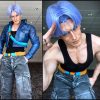 Future Trunks Leather Jacket Cosplay