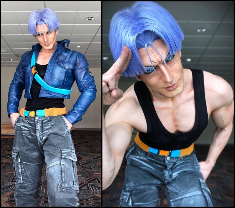 Future Trunks Leather Jacket Cosplay