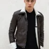Mens Overwatch Tracer Leather Jacket