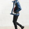 Mens Overwatch Soldier 76 Jacket Blue