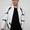 Mens Star Wars Stormtrooper costume leather jacket armor replica
