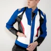 Mens Overwatch Soldier 76 Jacket Blue