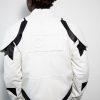 Mens Star Wars StormTrooper Leather Jacket Hoodie White