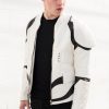 Mens Star Wars Stormtrooper Leather Jacket White Body Armor