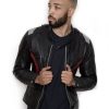 Mens Overwatch Soldier 76 Jacket Black