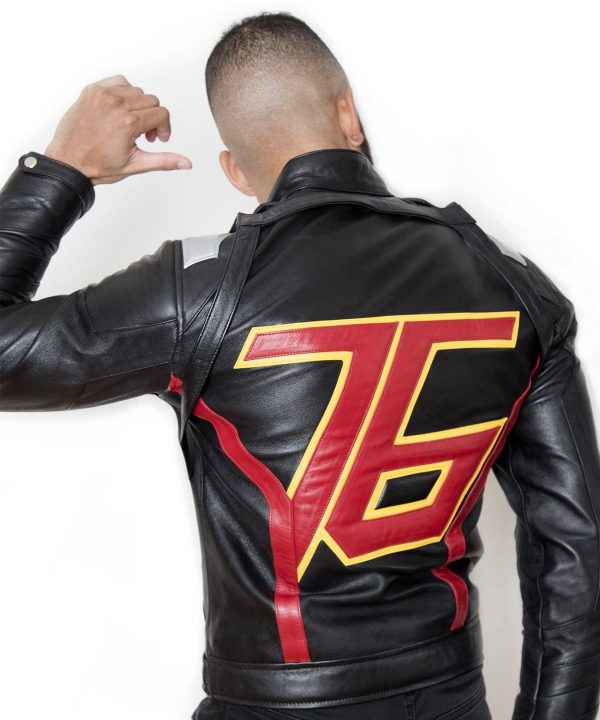 Mens Overwatch Soldier 76 Jacket Black