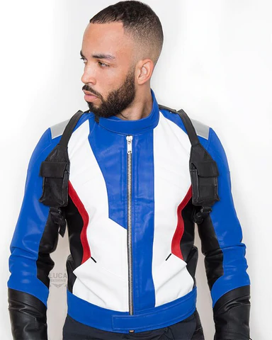 Blue Edition Soldier 76 Jacket for Overwatch Fans
