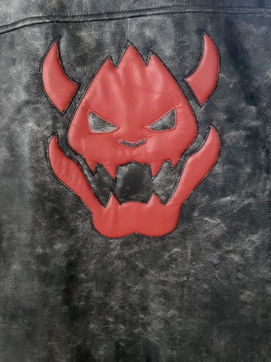 Bowser Leather Jacket Emblem