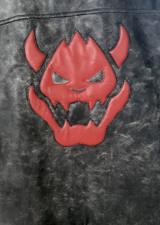 Bowser Leather Jacket Emblem