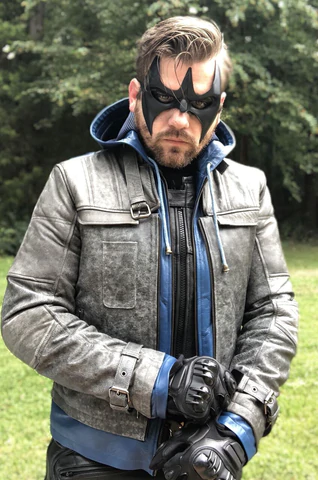 DC Comics Superhero Dick Grayson Nightwing Jacket