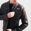 Mens Commander Shepard Mass Effect N7 Leather Jacket