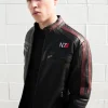 Mens Commander Shepard Mass Effect N7 Leather Jacket