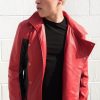 Mens Spider-Man Last Stand Leather Jacket