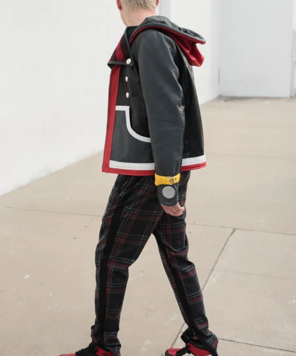 Mens Kingdom Hearts Leather Jacket