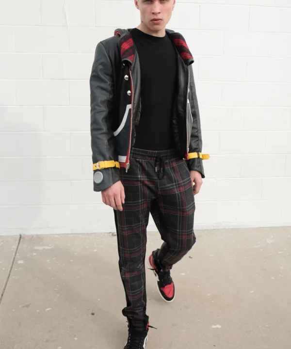 Mens Kingdom Hearts Leather Jacket