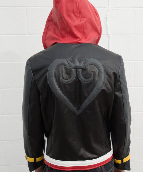 Mens Kingdom Hearts Leather Jacket