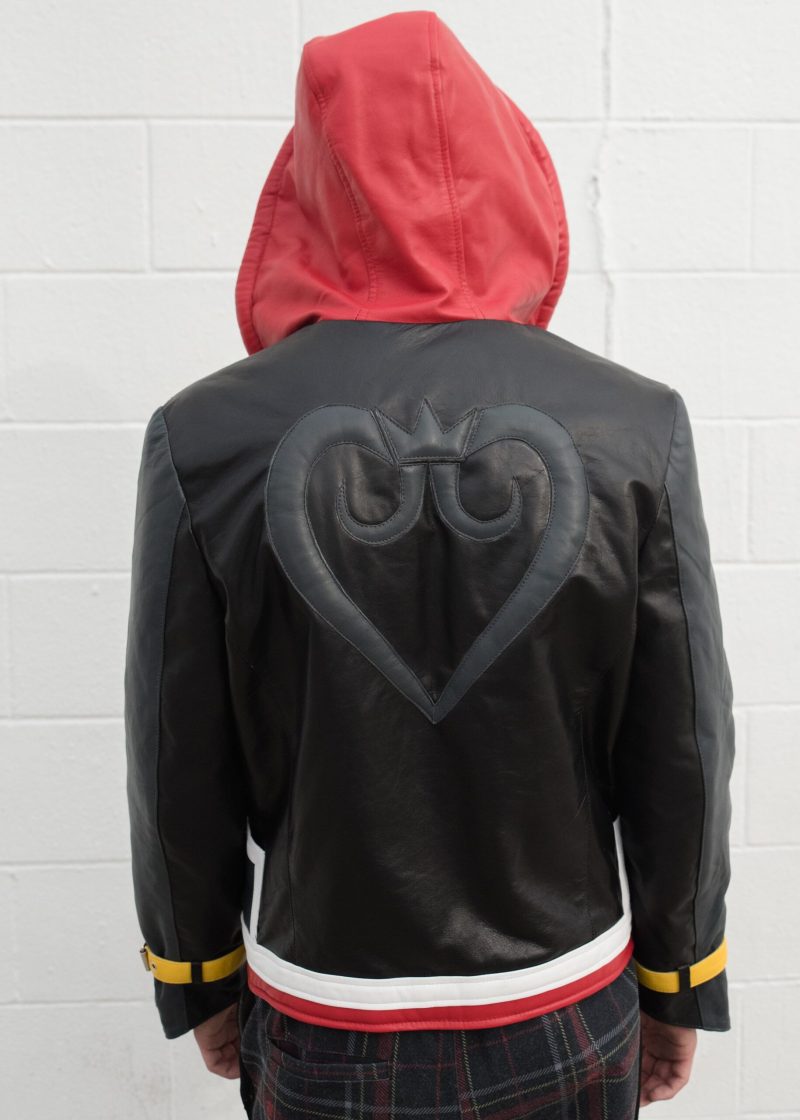 Mens Kingdom Hearts Leather Jacket