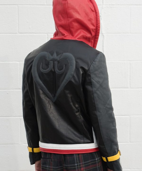 Mens Kingdom Hearts Leather Jacket