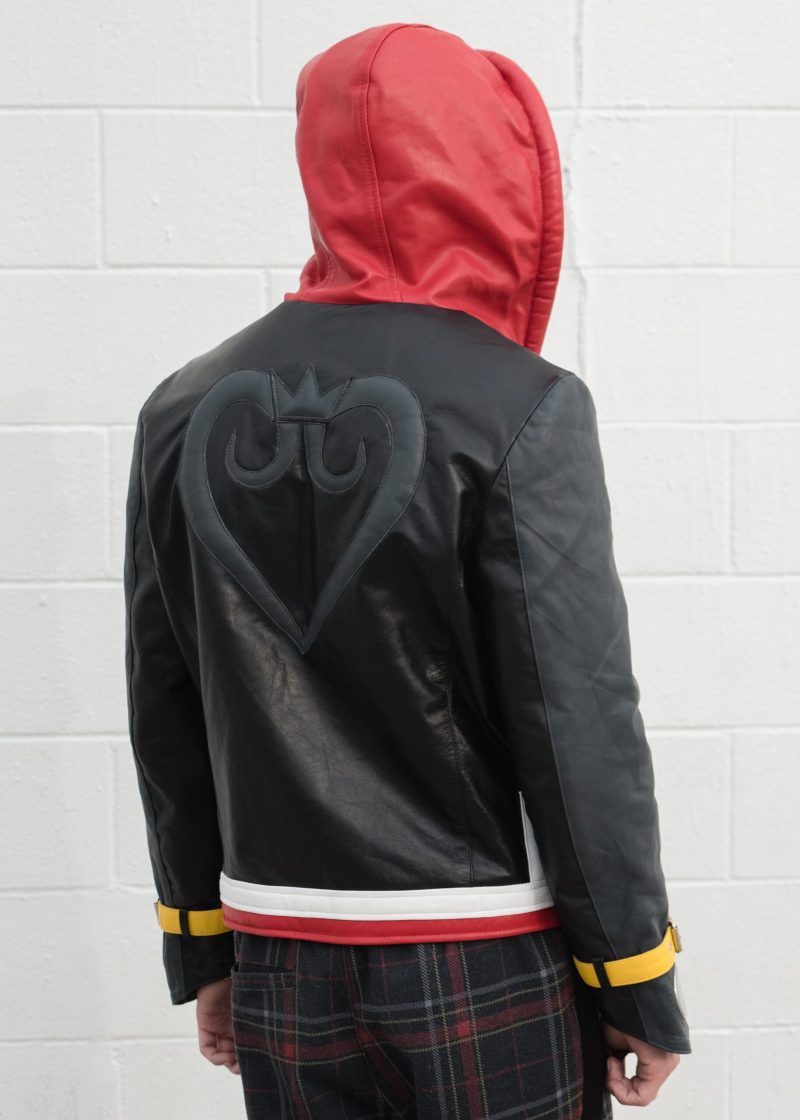 Mens Kingdom Hearts Leather Jacket