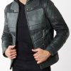 Mens Green Arrow Leather Jacket