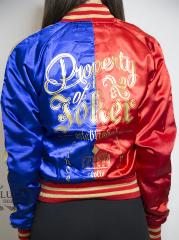 Harley Quinn Jacket Back