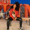 womens akira pill red leather crop moto jacket