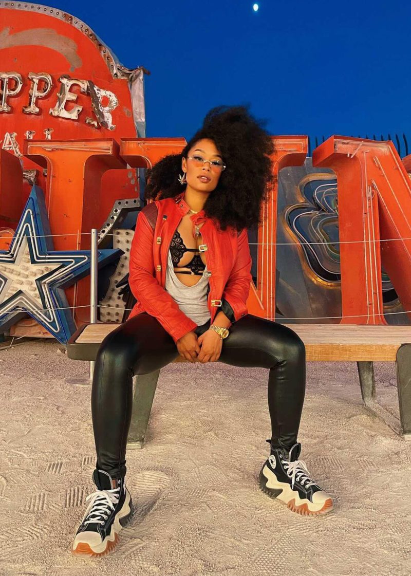 womens akira pill red leather crop moto jacket