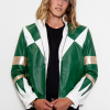 green power ranger mighty morphin leather costume halloween