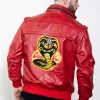 daniel larusso karate kid leather jacket