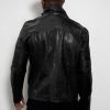 venom carnage leather jacket black real leather