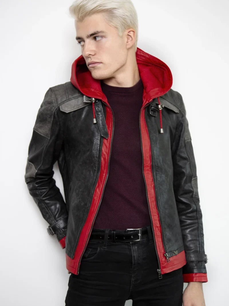 red hood jacket