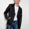 black studded leather jacket rebel biker