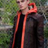 goku saiyan leather jacket hoodie dragon ball z anime